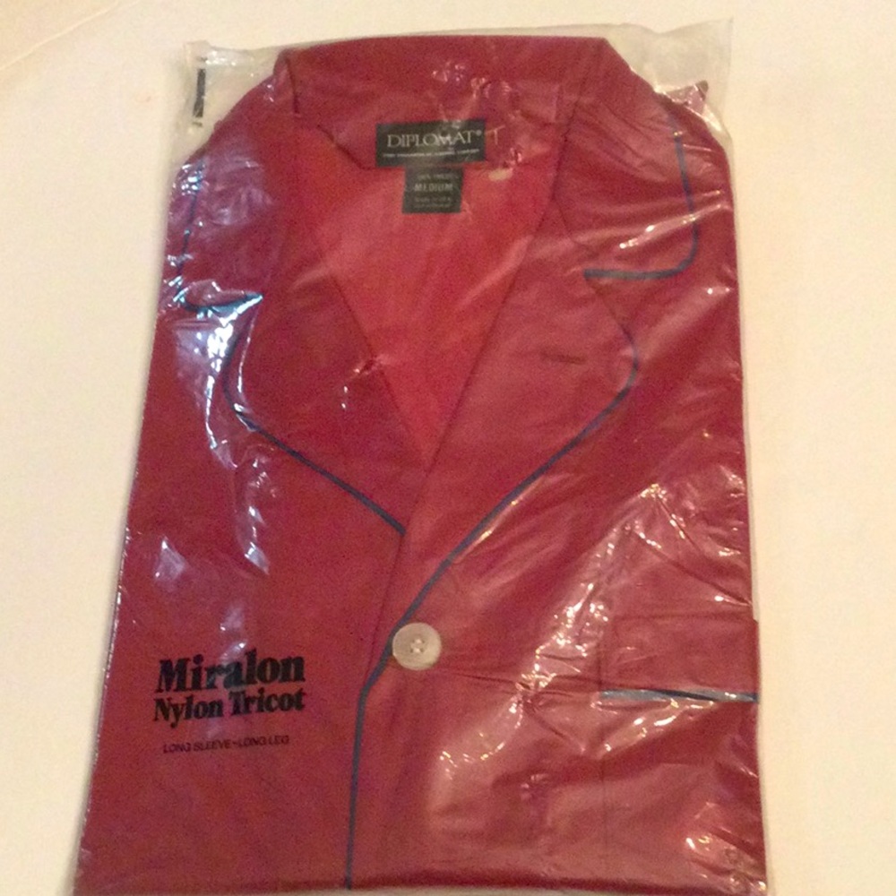 Vintage NWT mens Diplomat pajamas